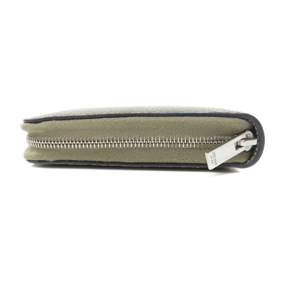 Celine calfskin long logo leather motif Wallet - Picture 3 of 8